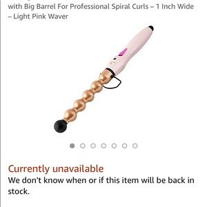 Lee Stafford curling wand